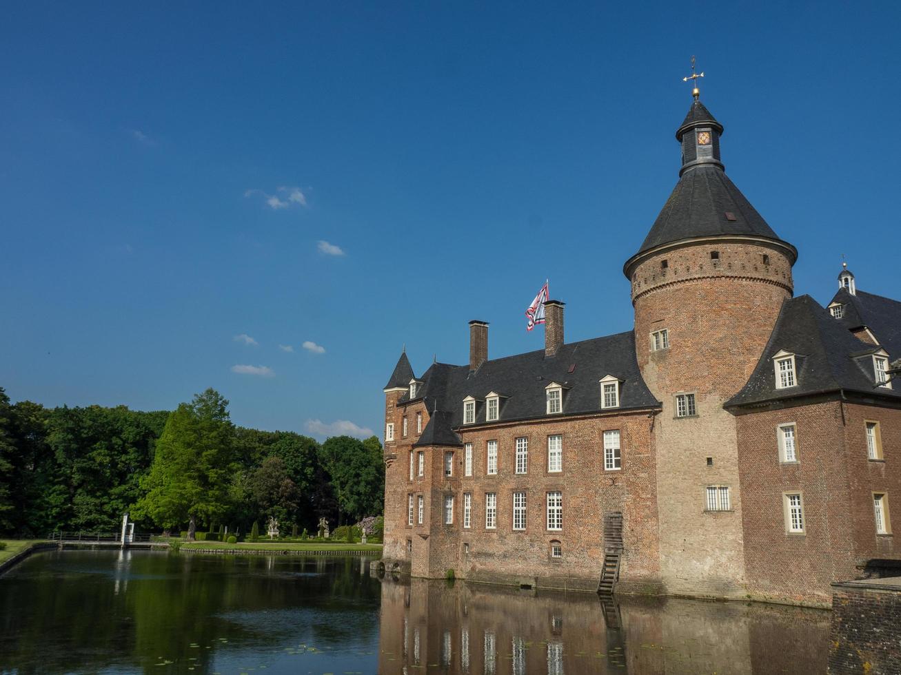 de kasteel van anholt in Duitsland foto