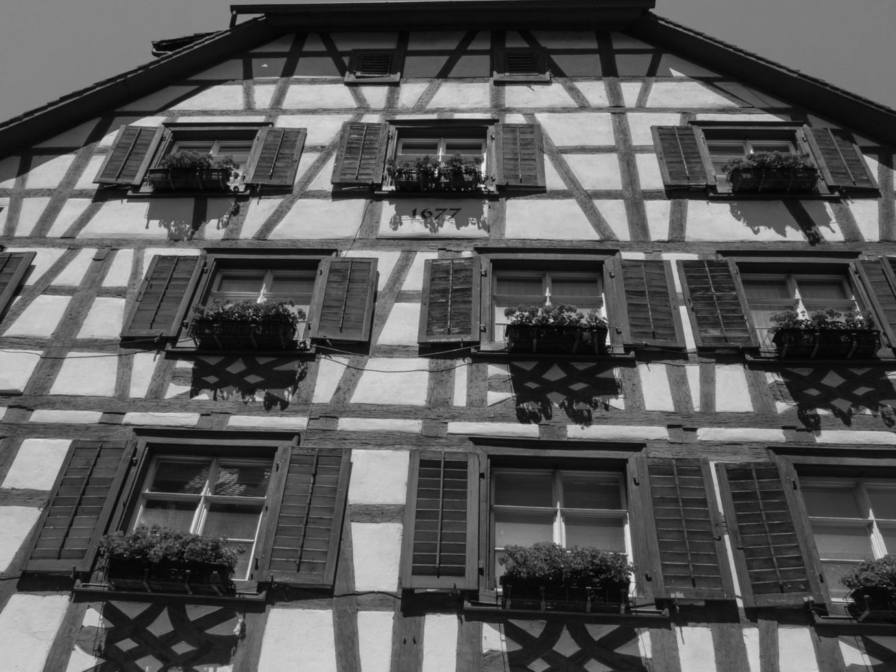 Meersburg Bij meer Constance foto