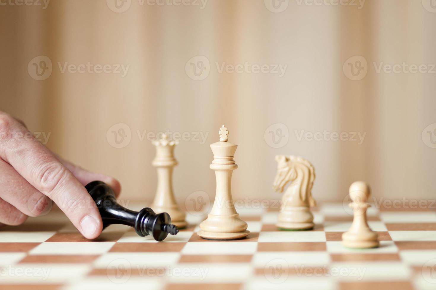 schaken, schaak spel foto