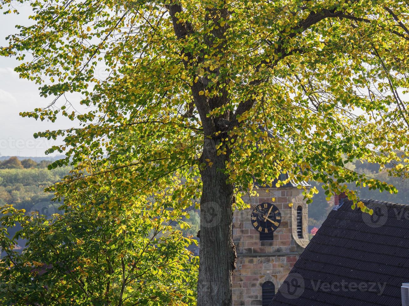 de stad van slecht bentheim in Duitsland foto