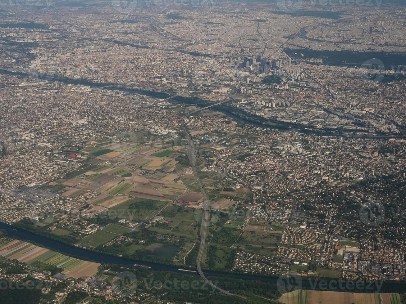 luchtfoto van Parijs foto