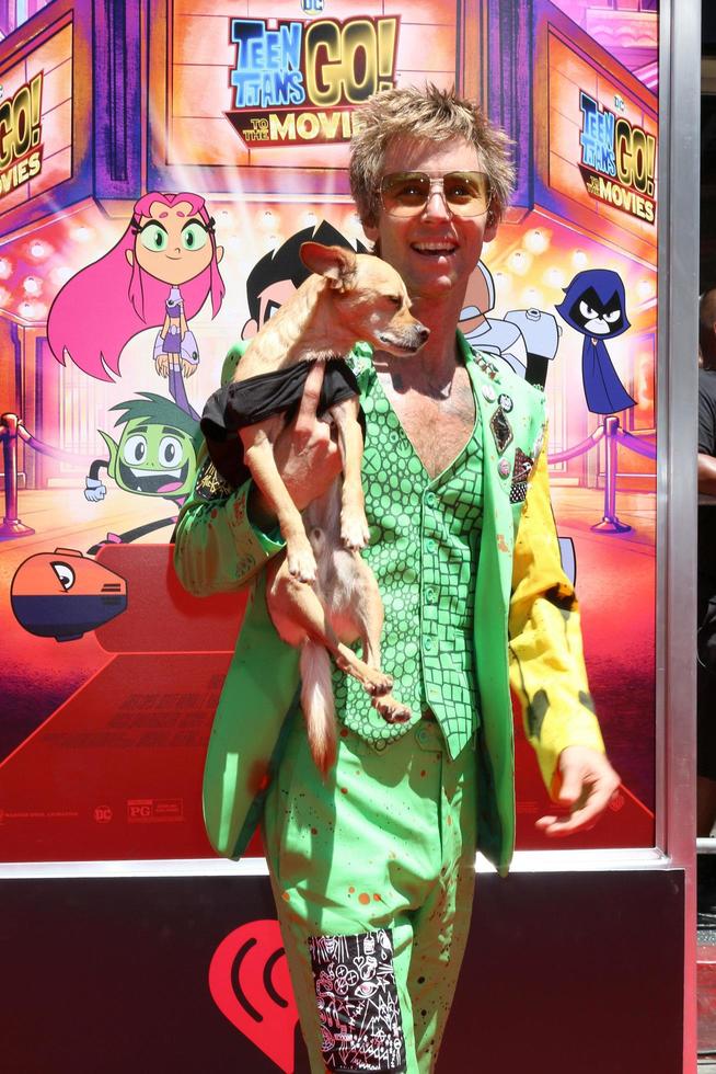 los angeles - jul 22 greg cipes Bij de tiener titanen Gaan naar de films première Aan de tcl Chinese theater imax Aan juli 22, 2018 in los engelen, ca foto