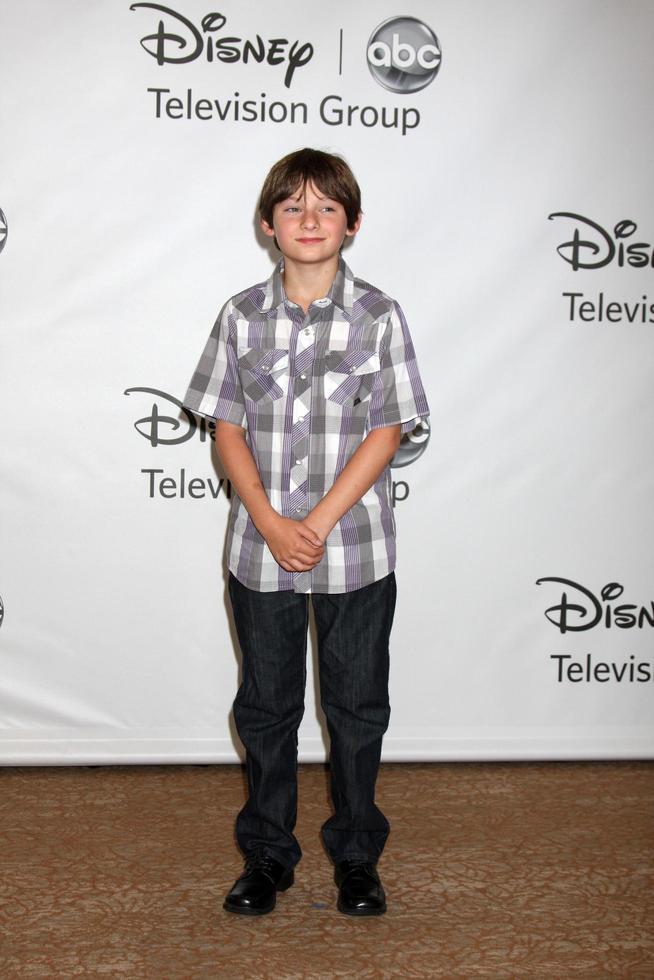 los angeles - aug 7 - jared Gilmore Bij de Disney abc televisie groep zomer druk op tour Bij de Beverly hilton hotel Aan augustus 7, 2011 in Beverly heuvels, ca foto