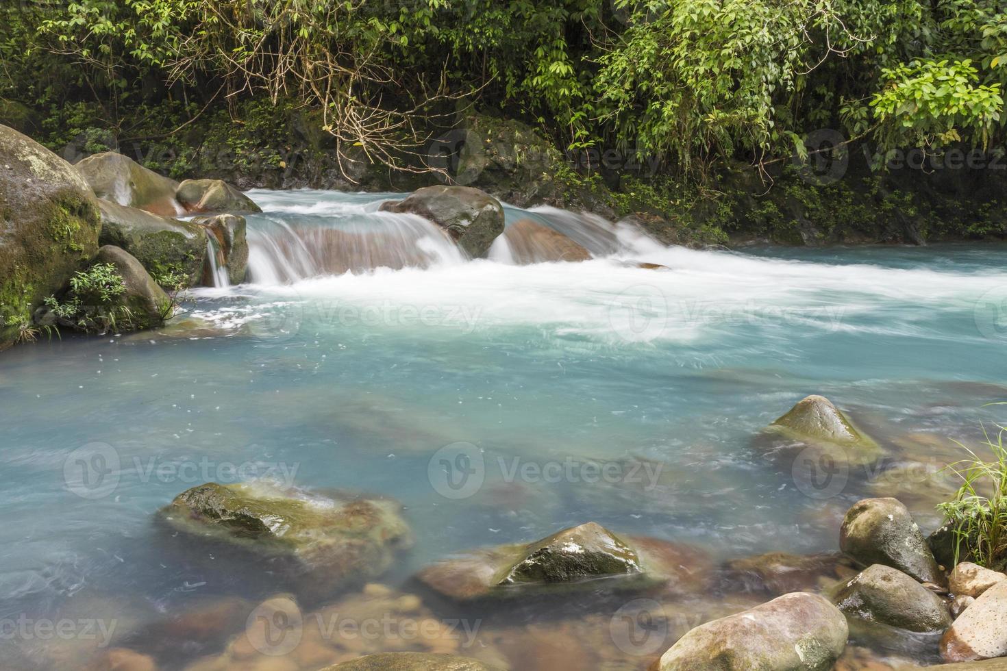 rio celeste helderblauwe wateren foto