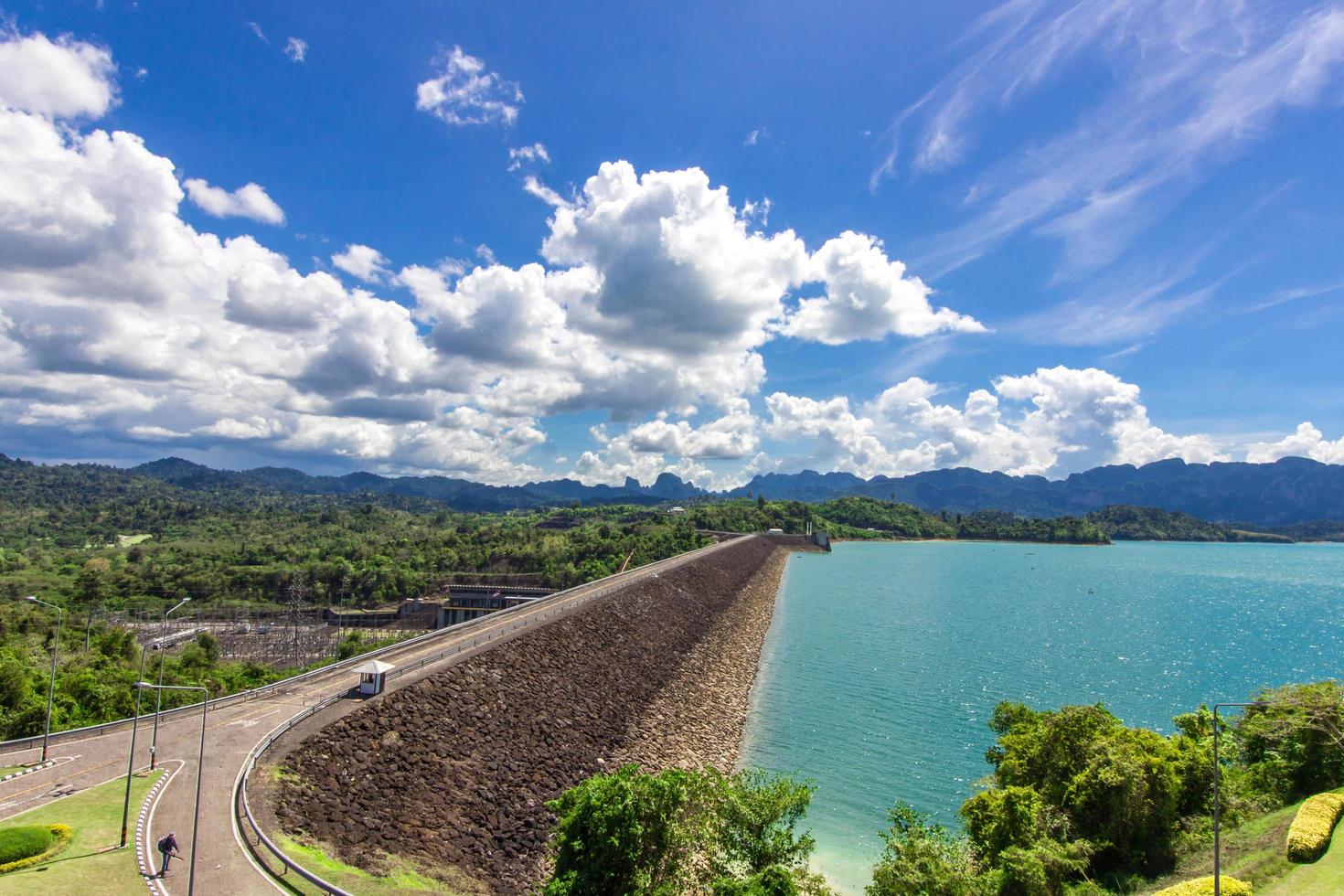 water opslagruimte elektriciteit dammen reizen en vrije tijd, ratchaprapa dam surat dan ik in Thailand een mooi toerist bestemming foto