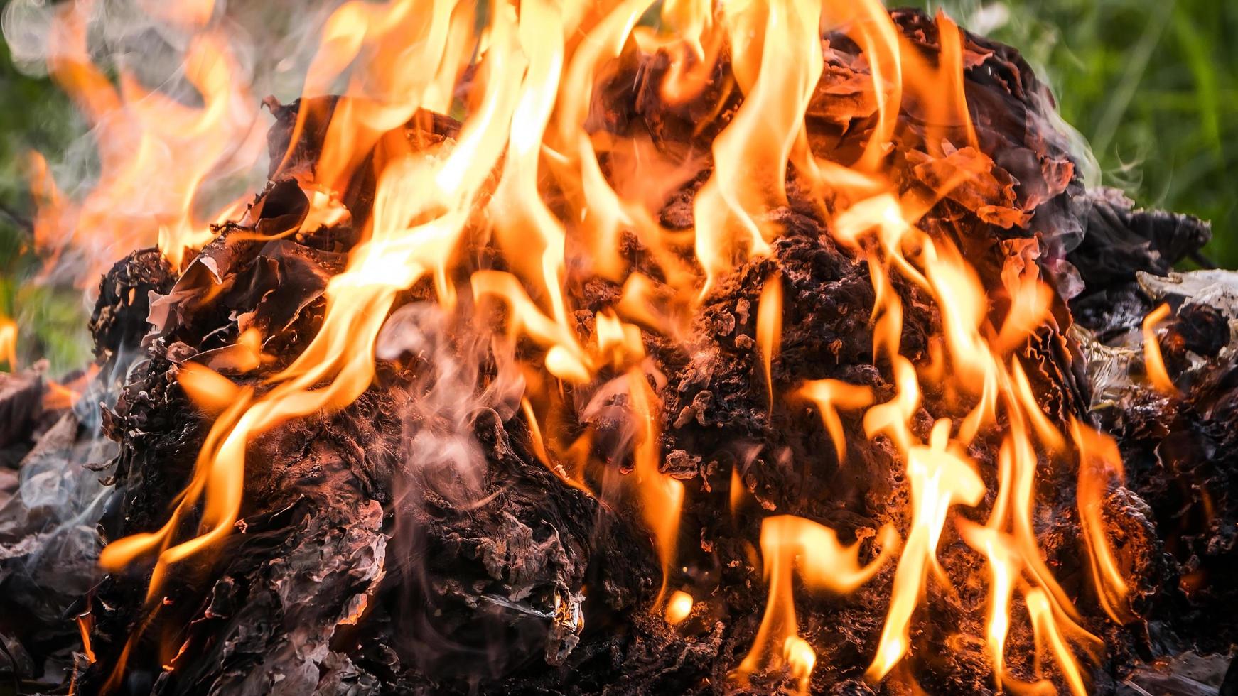 vuur en vlam achtergrond foto