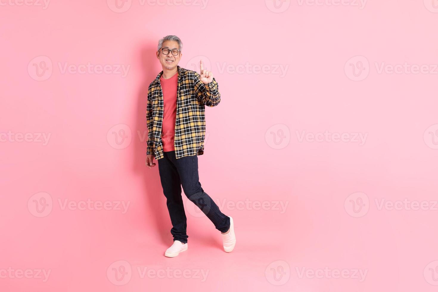 casual senior man foto