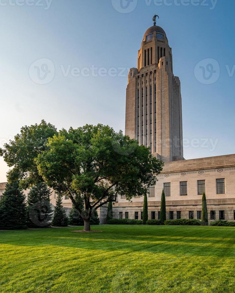 Nebraska staat Capitol in Lincoln foto
