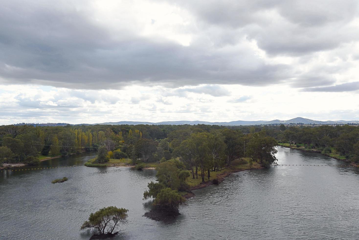 de murray rivier, is een rivier- in zuidoostelijk Australië. het is Australië het langst rivier- Bij 2508 km welke covers over een zevende de Oppervlakte van Australië. foto