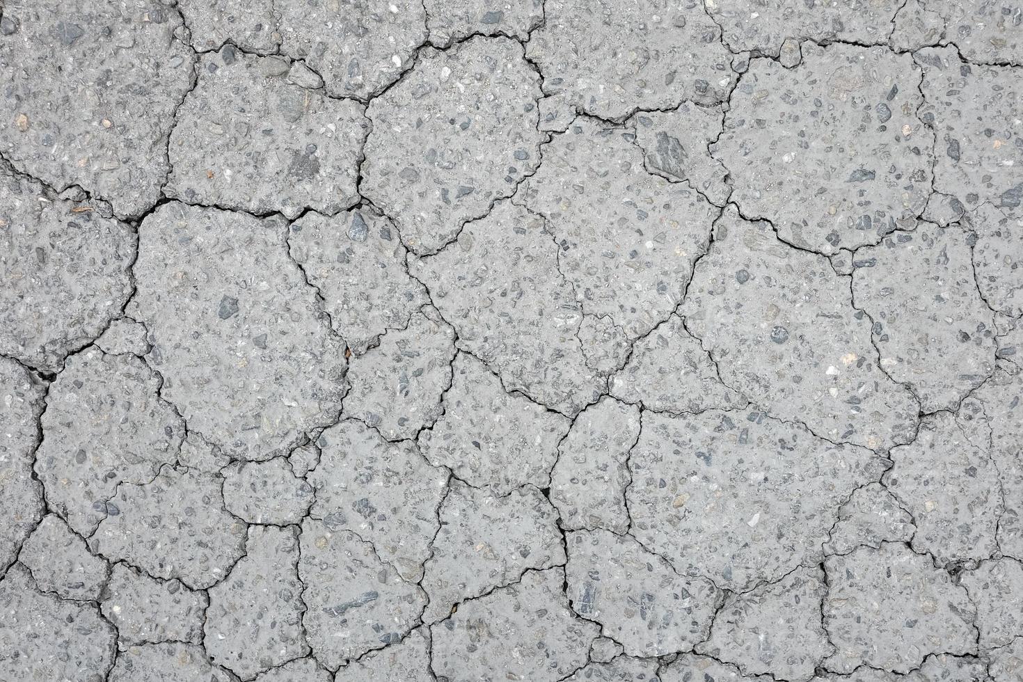 gebarsten asfalt textuur foto