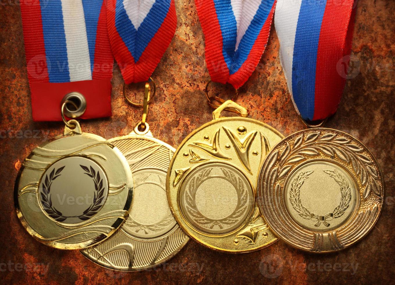 metalen medailles foto