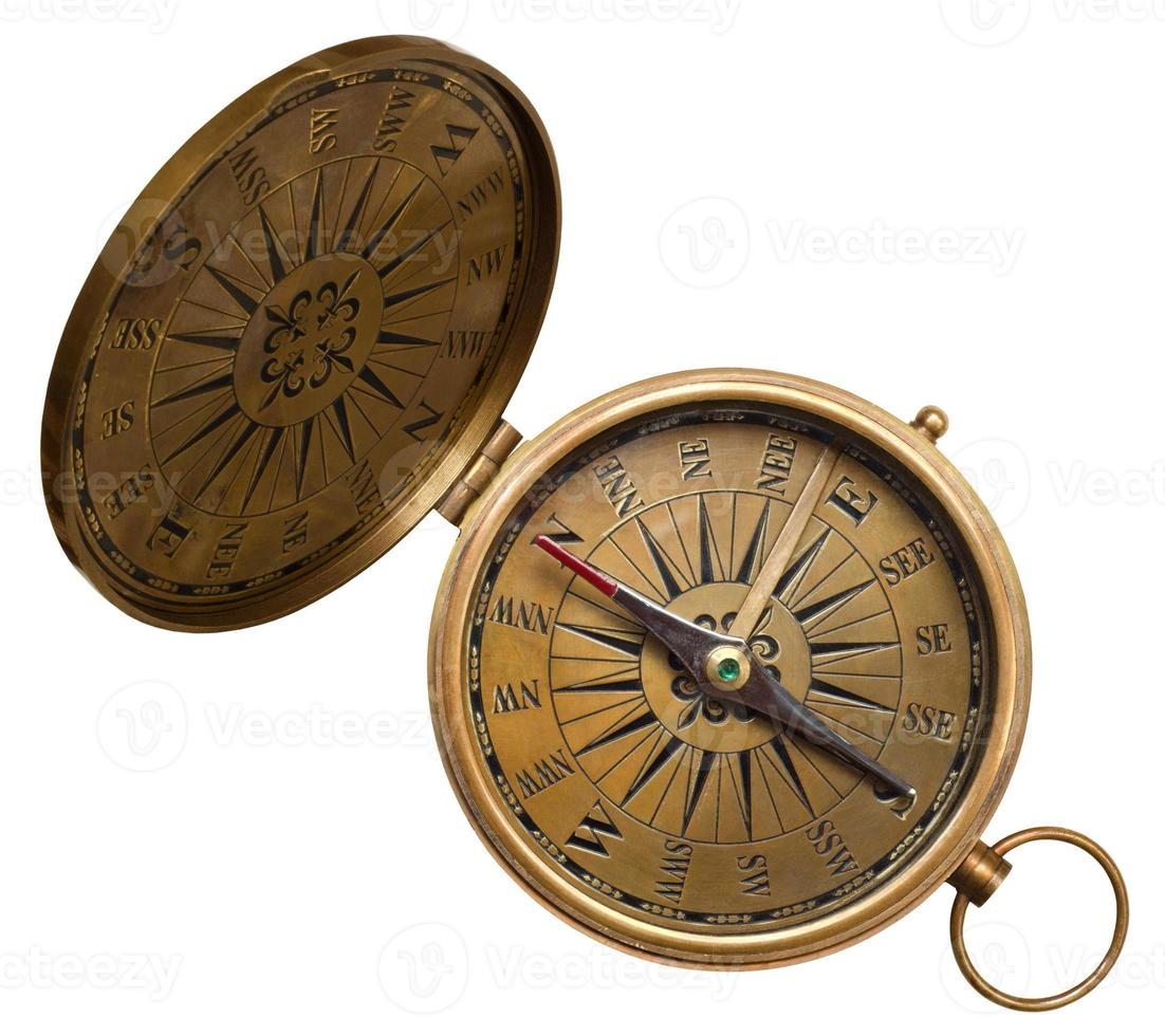 het oude kompas foto
