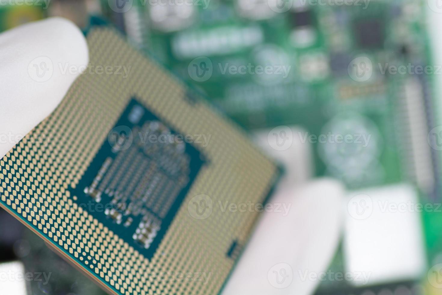 micro chip, halfgeleiders technologie van Taiwan foto