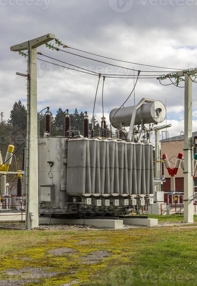 macht station voor industrie foto