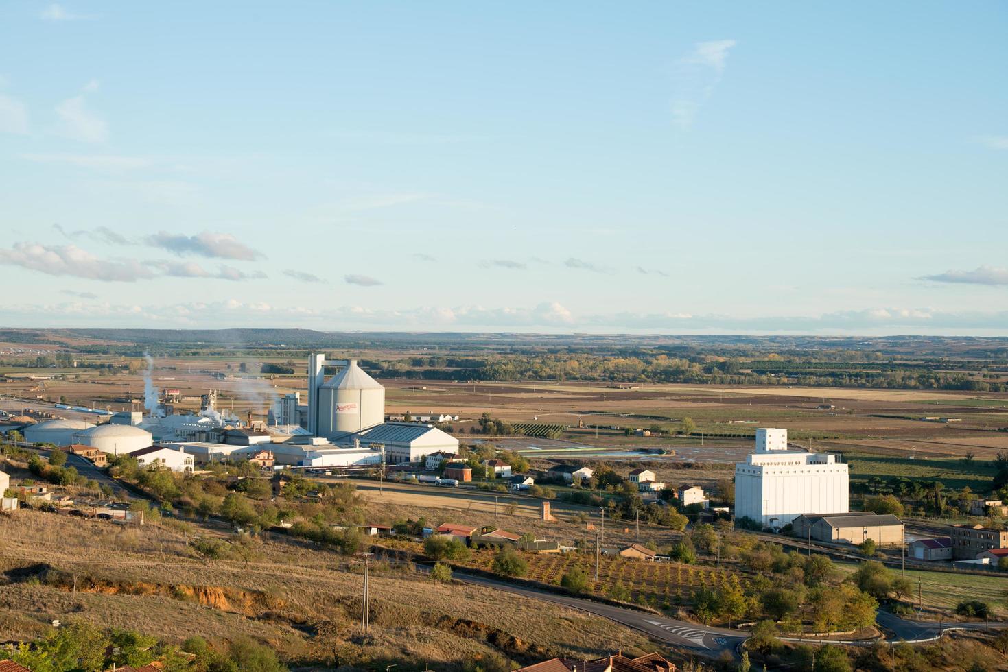 faciliteiten van suiker fabriek van azucarera, een groot Spaans bedrijf foto