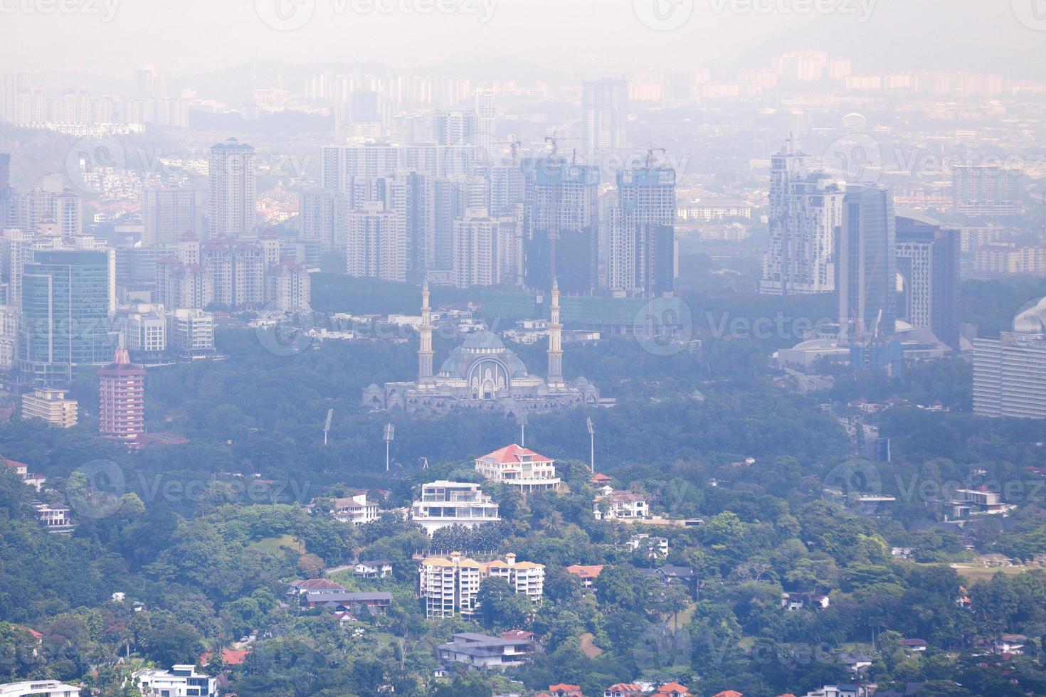 de federaal gebied moskee in Kuala lumpur foto