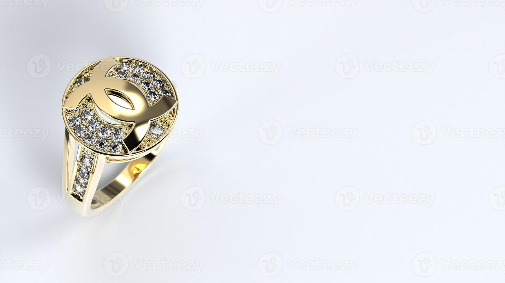 bruiloft, ring, goud, zilver, diamant, verloving, mode, huwelijk, steen, 3d geven foto