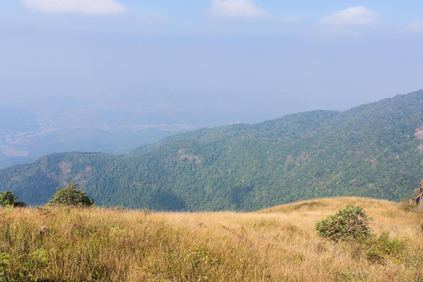 landschap bij kew mae pan, thailand foto