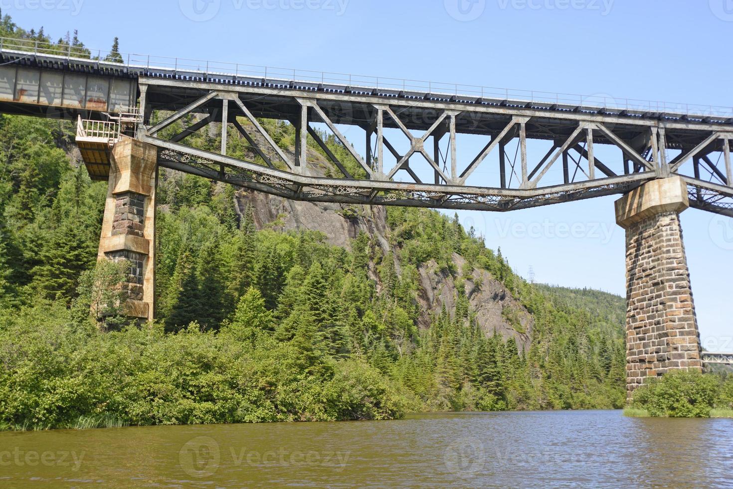 omgekeerd truss brug van hieronder foto