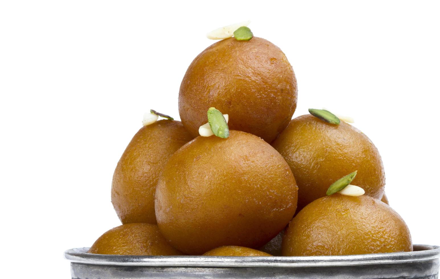 gulab jamun zoete Indiase traktatie foto