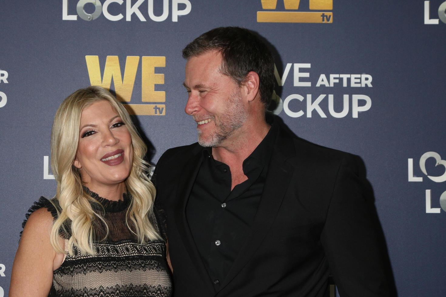 los angeles - dec 11 - tori spelling, decaan mcdermott Bij de wij TV s echt liefde - verhouding realiteit Bij de paley centrum voor media Aan december 11, 2018 in Beverly heuvels, ca foto