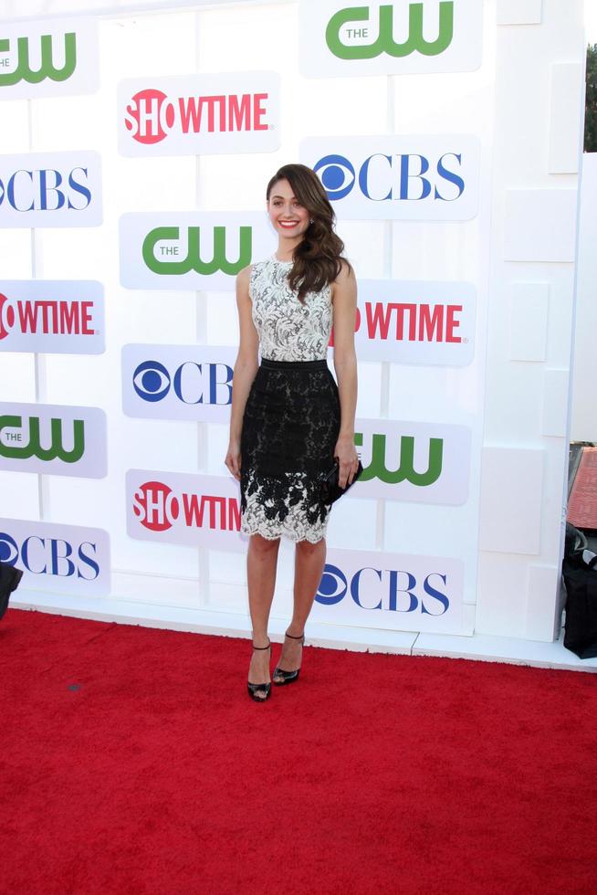 los engelen, jul 29 - emmy rossum arriveert Bij de cbs, cw, en show Time 2012 zomer tca partij Bij Beverly hilton hotel aangrenzend parkeren veel Aan juli 29, 2012 in Beverly heuvels, ca foto