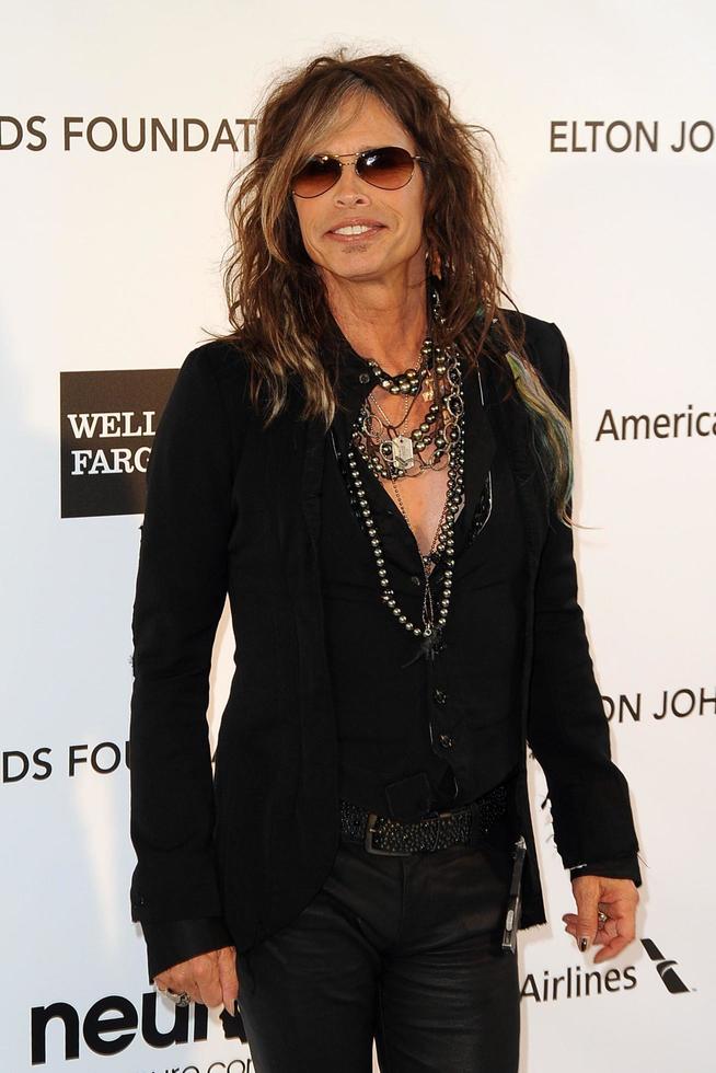 los engelen, feb 24 - steven tyler arriveert Bij de elton John AIDS fundament 21e academie prijzen viewing partij Bij de west Hollywood park Aan februari 24, 2013 in west Hollywood, ca foto