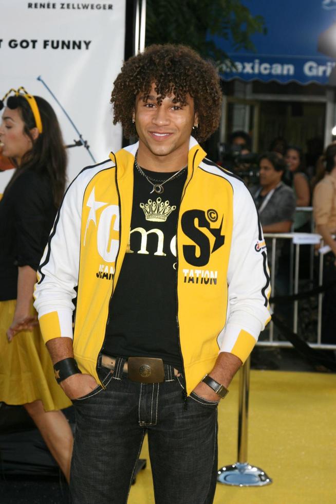 corbin bleu bij film la première mann s dorp theater westhout, ca oktober 28, 2007 ©2007 kathy hutjes hutjes foto