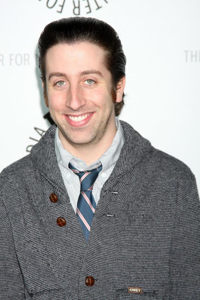 simon helberg aankomen Bij de groot knal theorie Paleyfest09 evenement Aan april 16 2009 Bij de booglicht theaters in los engelen, Californië ©2009 kathy hutjes hutjes foto