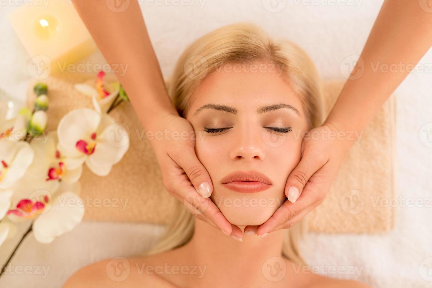 gezicht massage visie foto
