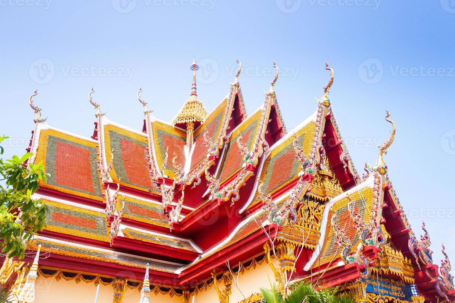 boeddhistische tempel in koh samui, thailand. foto