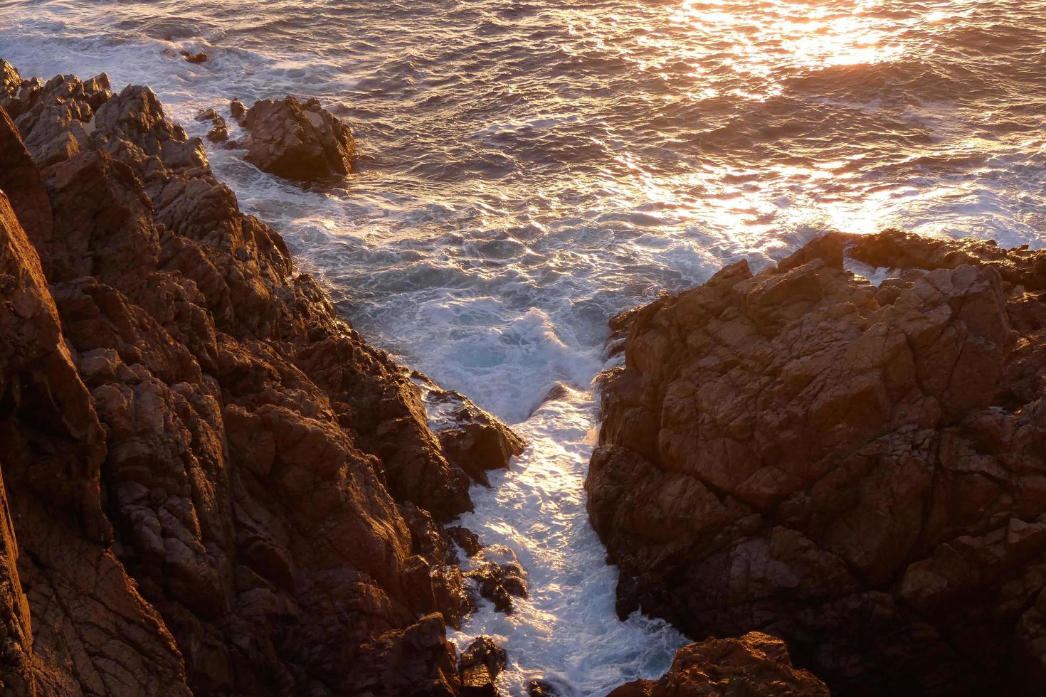 camino de ronda, een weg parallel naar de Catalaans costa bravoure, gelegen Aan de middellandse Zee zee in de noorden van Catalonië, Spanje. foto