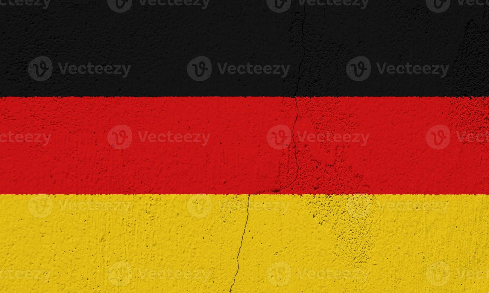 vlag van Duitsland Aan een getextureerde achtergrond. concept collage. foto