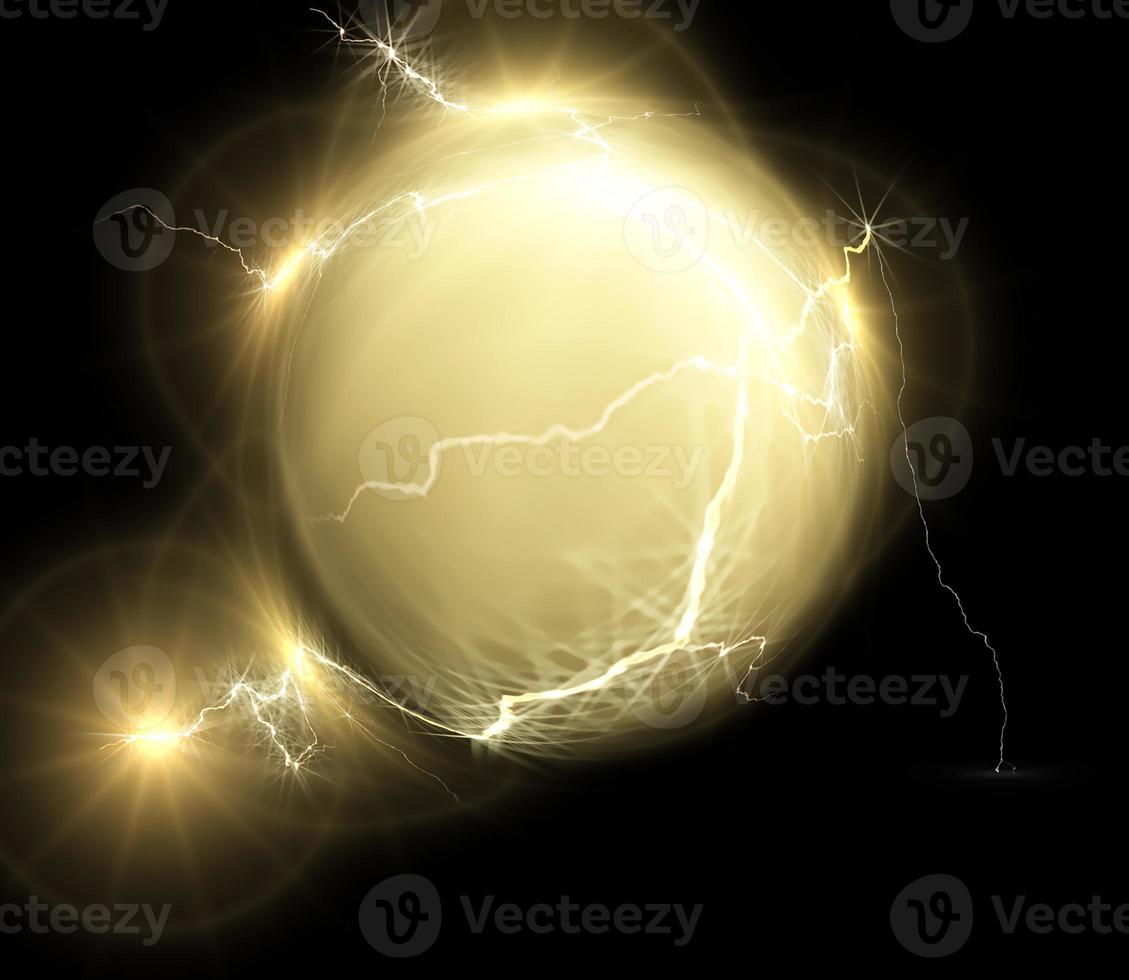 digitale weergave elektrische verlichting achtergrond foto