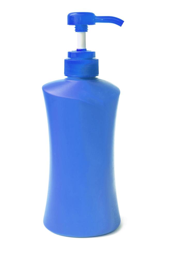 plastic fles voor vloeibare producten foto