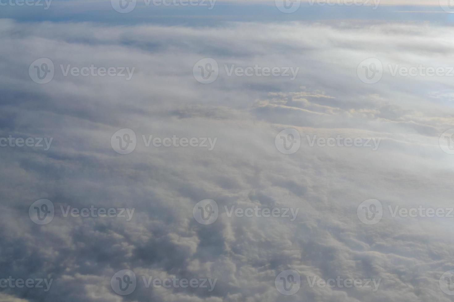 wolken antenne visie foto