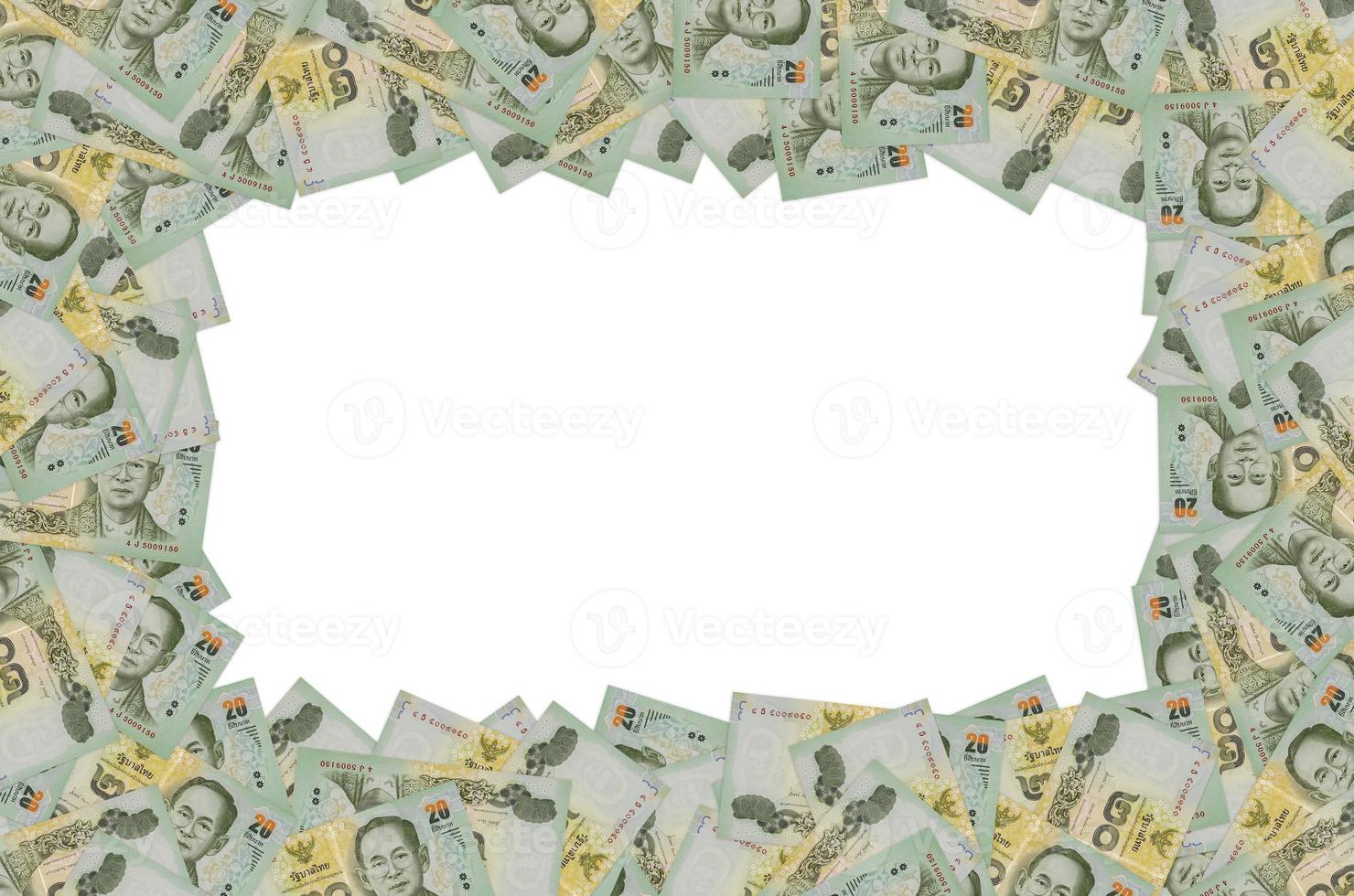 koning bhumibol adulyadej Aan 20 baht Thailand geld Bill dichtbij omhoog foto