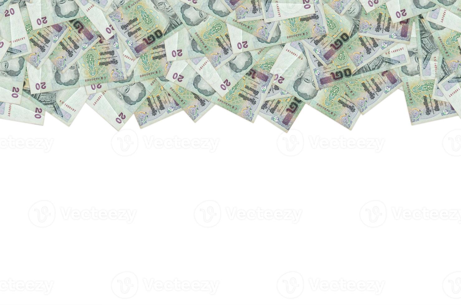 koning bhumibol adulyadej Aan 20 baht Thailand geld Bill dichtbij omhoog foto