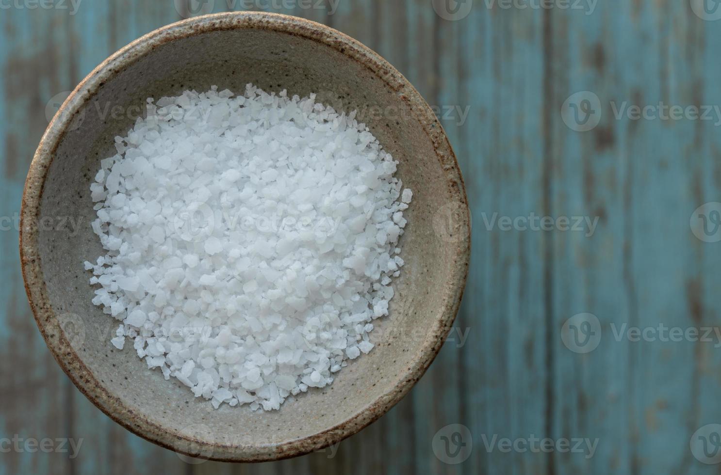 koosjer zout in een kom foto