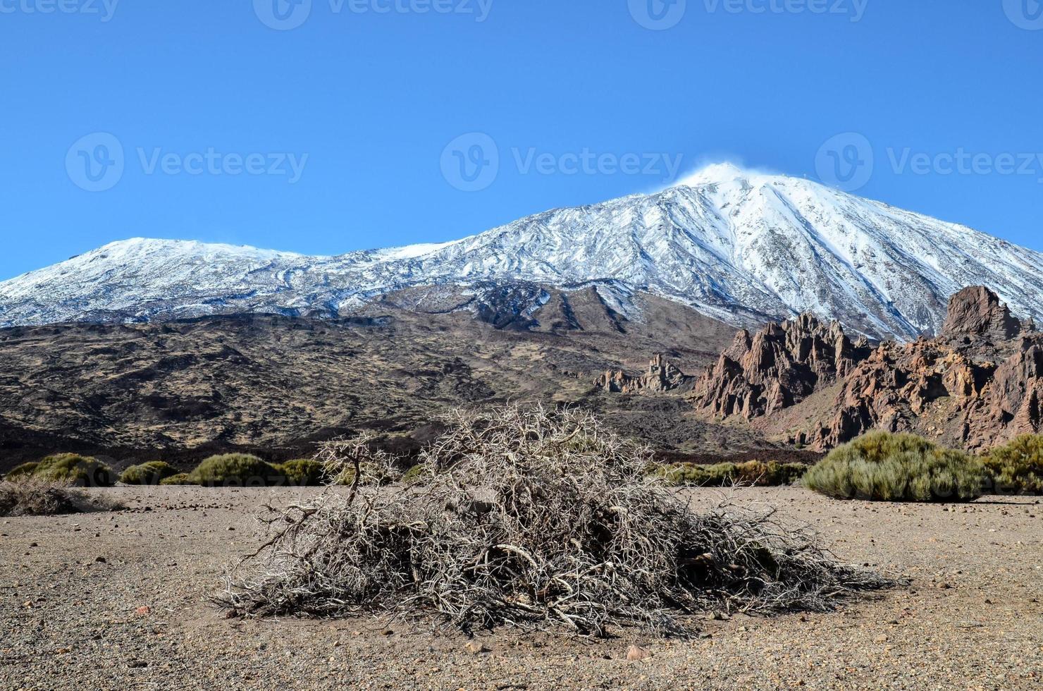 landschap Aan de kanarie eilanden foto