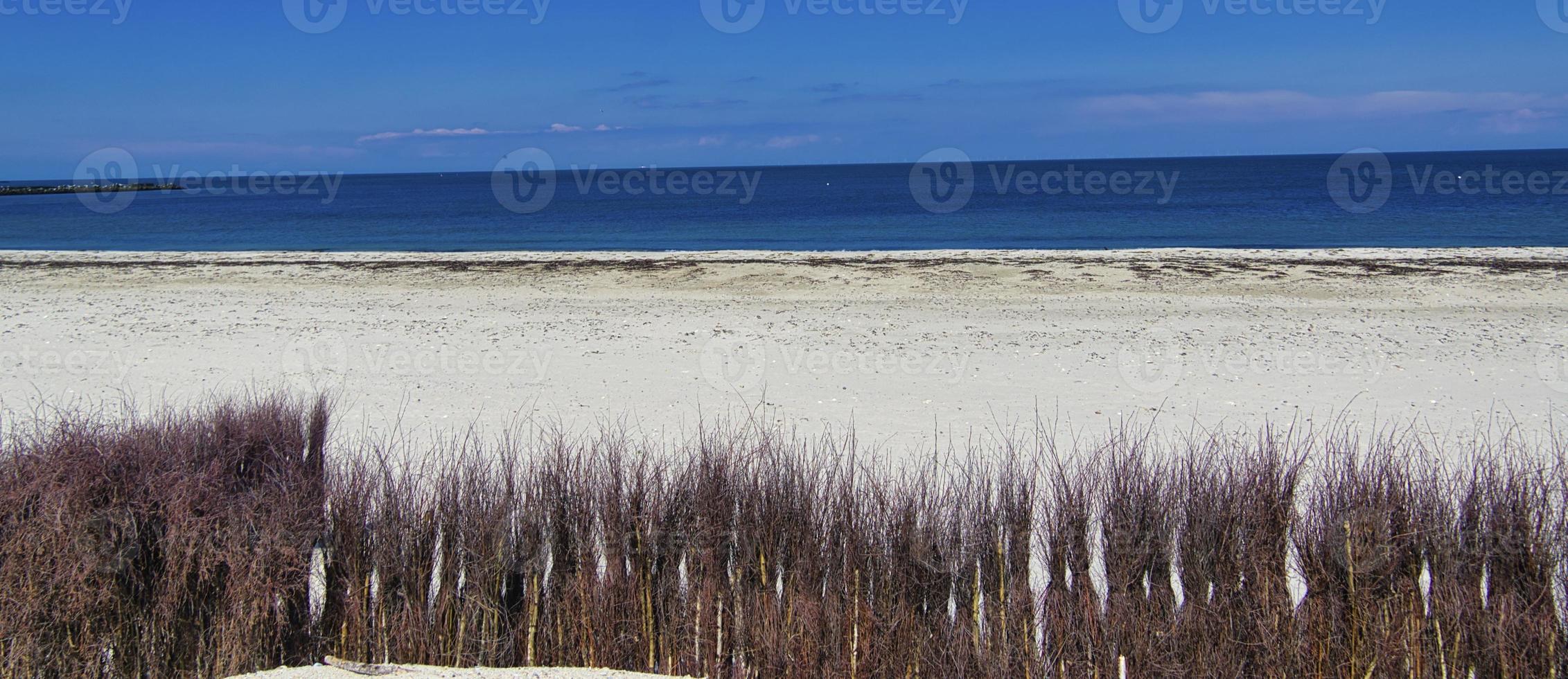 heligoland - strand van eilandduin foto