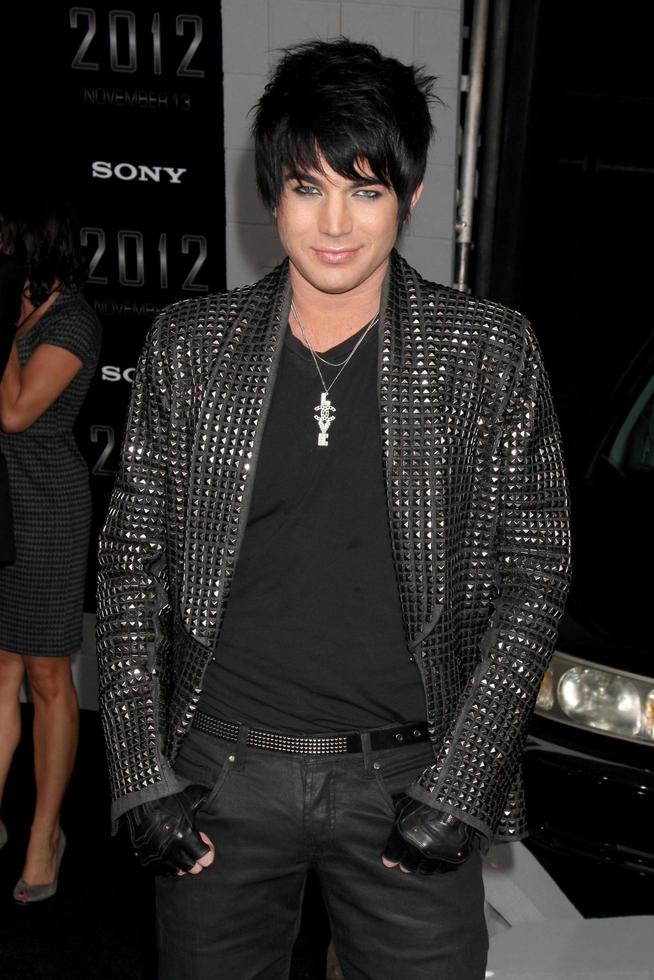 Adam lambert aankomen Bij de 2012 première vorstelijk 14 theaters Bij la leven west Hollywood, ca november 3, 2009 foto