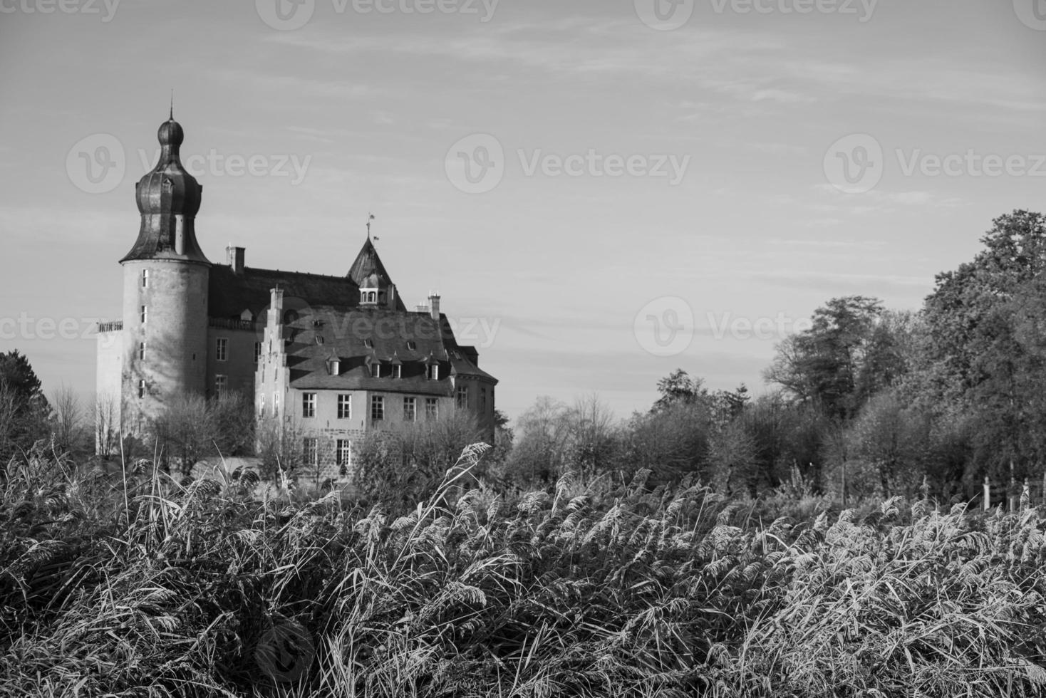 Bij een kasteel in Westfalen foto