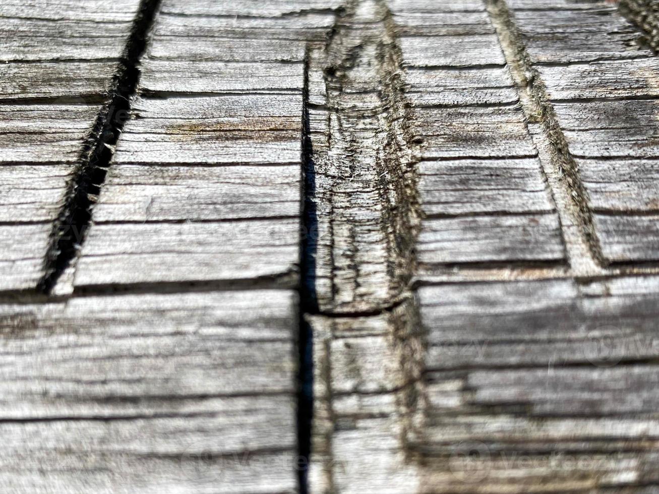 bruin hout structuur van natuurlijk hout van verticaal planken met knopen. de achtergrond foto