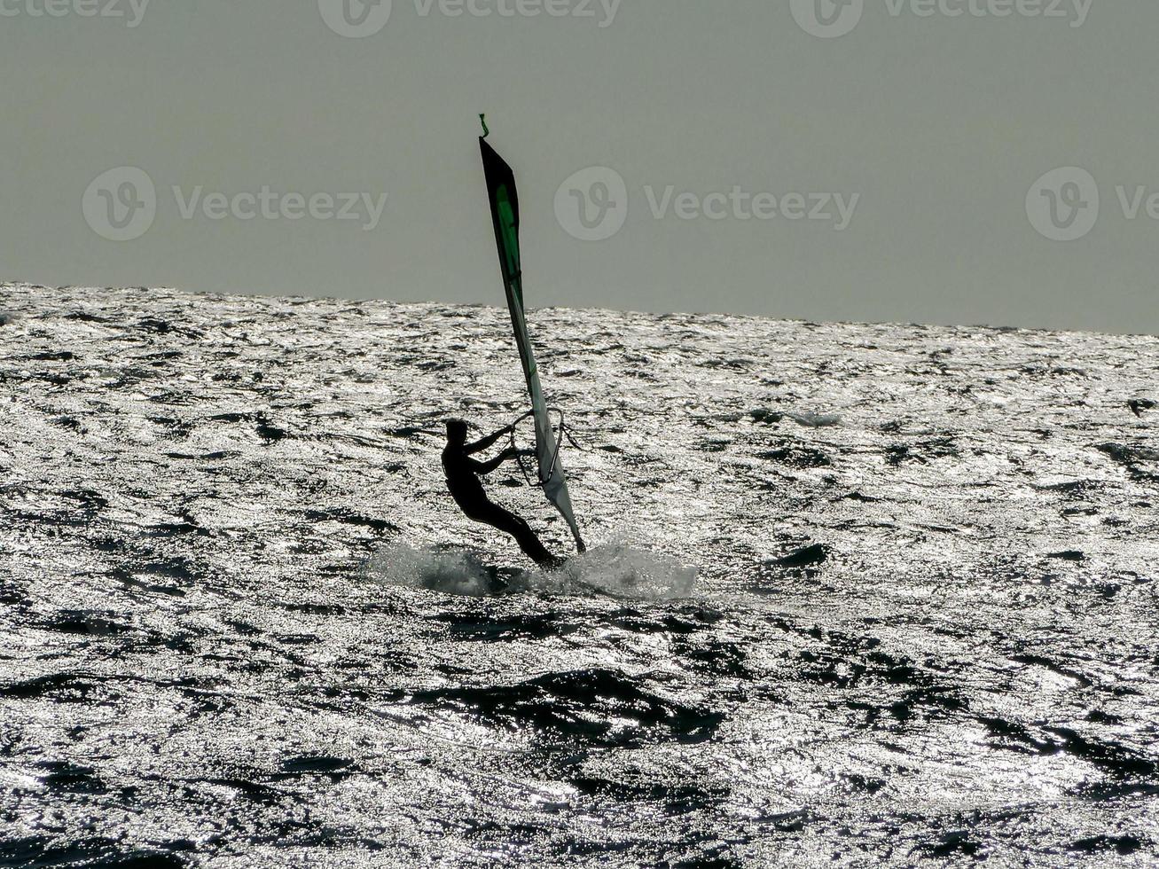 wind surfer visie foto