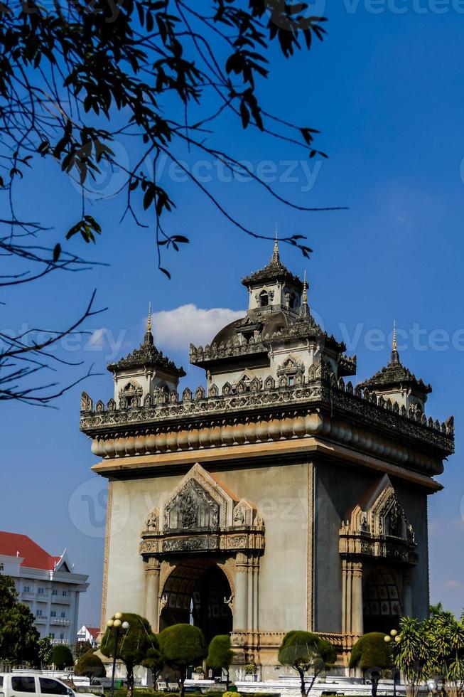 Thais tempel visie foto