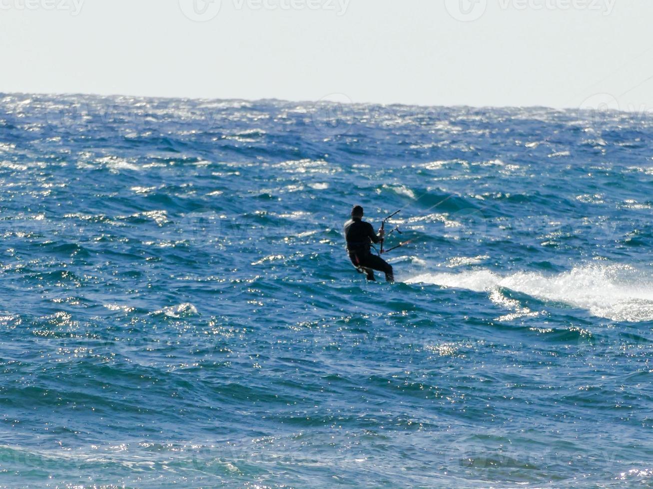 surfer Aan water foto