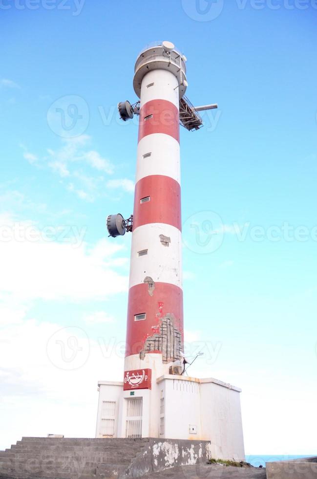 uitzicht op een vuurtoren foto