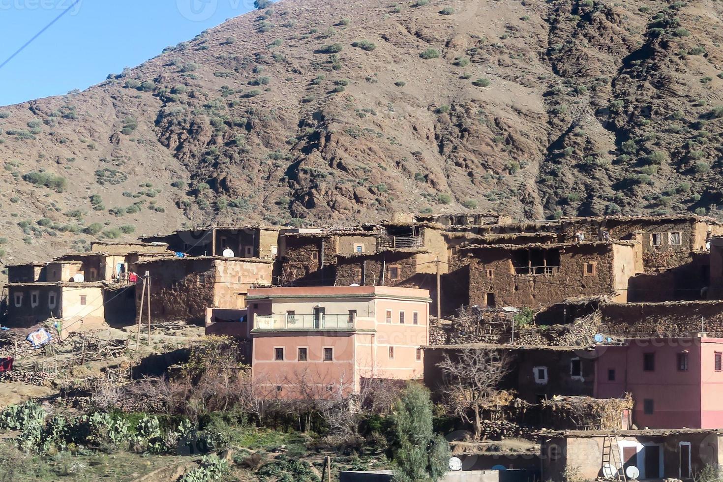 dorp in Marokko foto