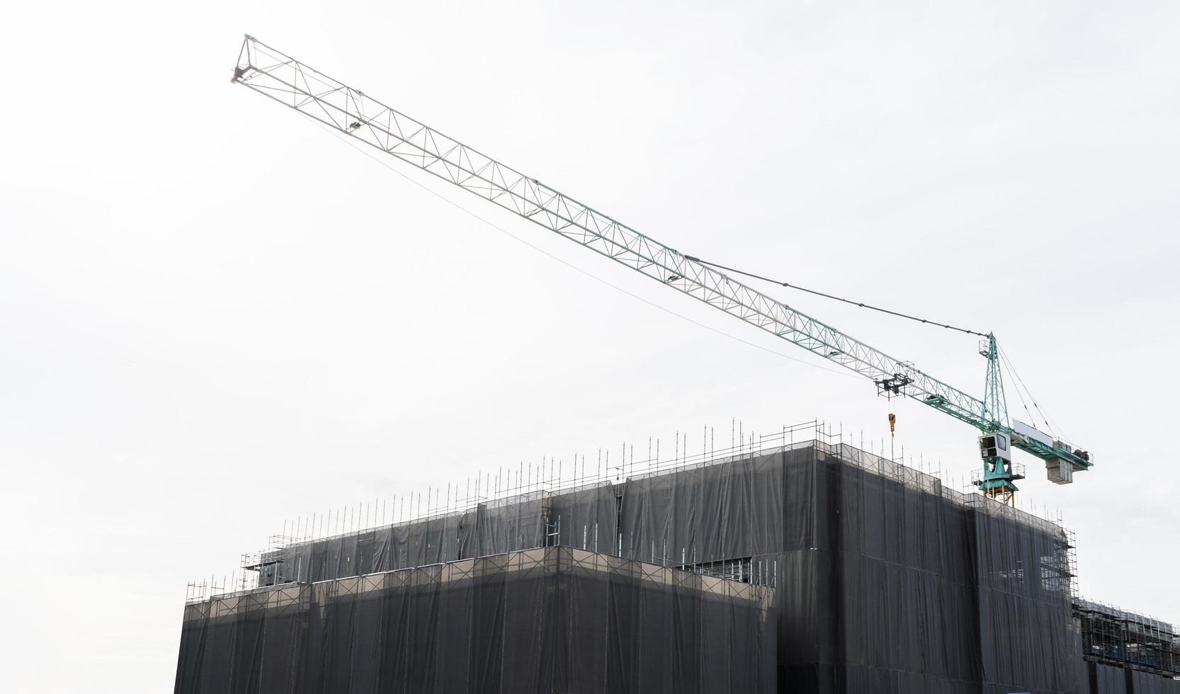 toren bouw kraan in gebouw bouw plaats foto